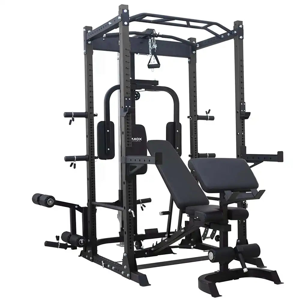 Axox Fitness X Cage Pro Rack Multi Trainer Gym Pro Sports Kuwait