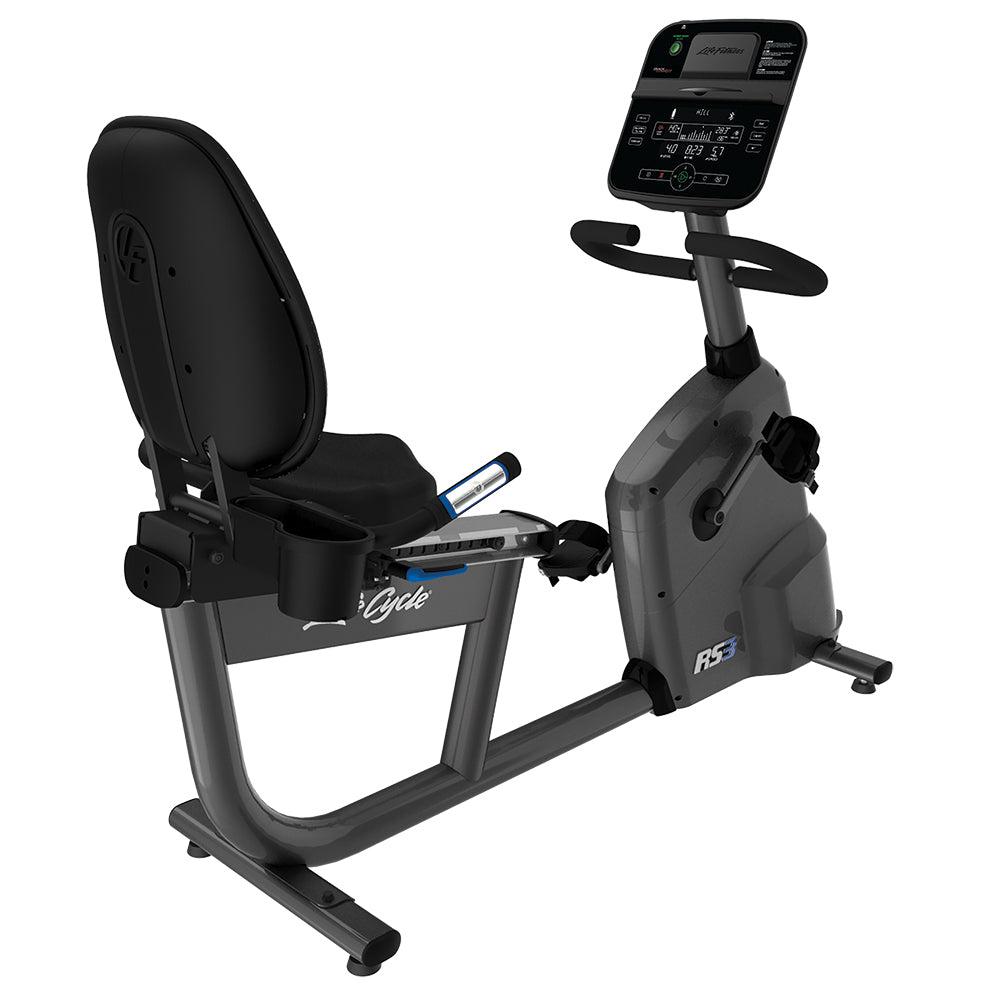 Life Fitness RS3 Recumbent Bike Track Console