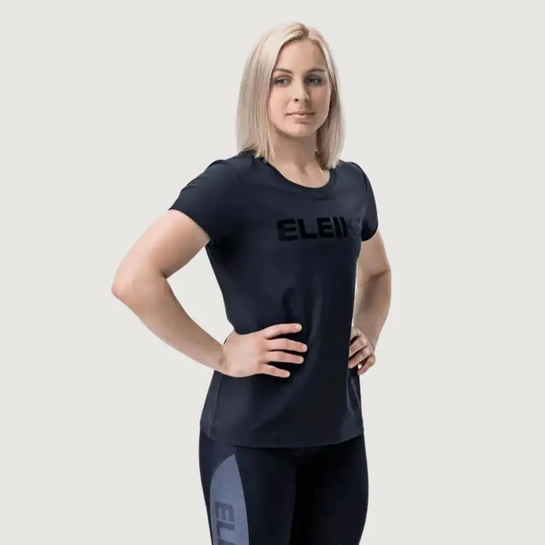 Eleiko Women T-shirt - Ink Black