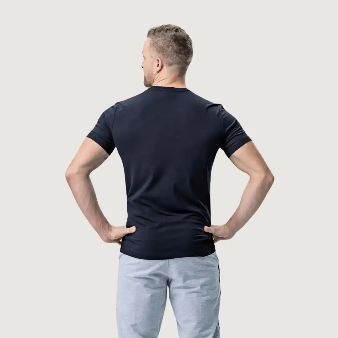 Eleiko Men T-shirt - Ink Black