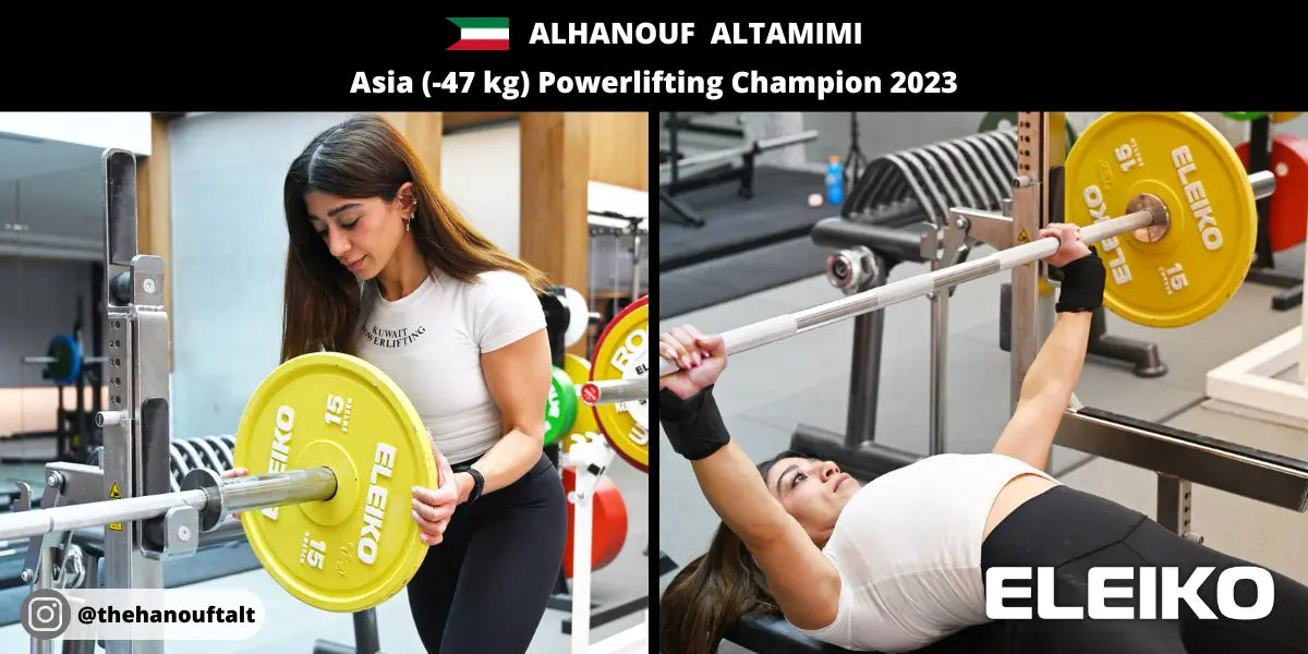 Hanouf AlTamini Powerlifting Banner - Pro Sports Kuwait - Kuwait Athlete