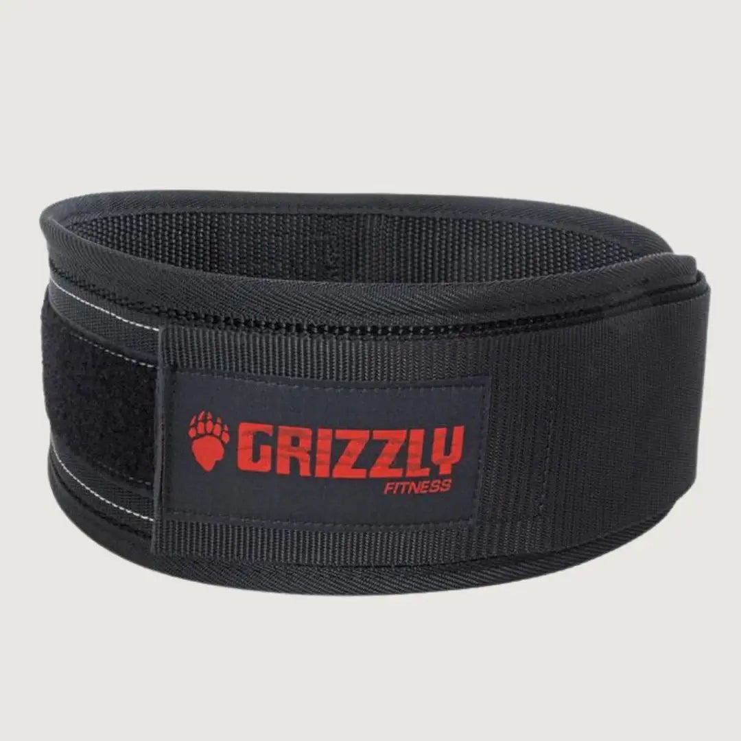 Grizzly Fitness 4" Bear Hugger Nylon Pro Weight Training Belt