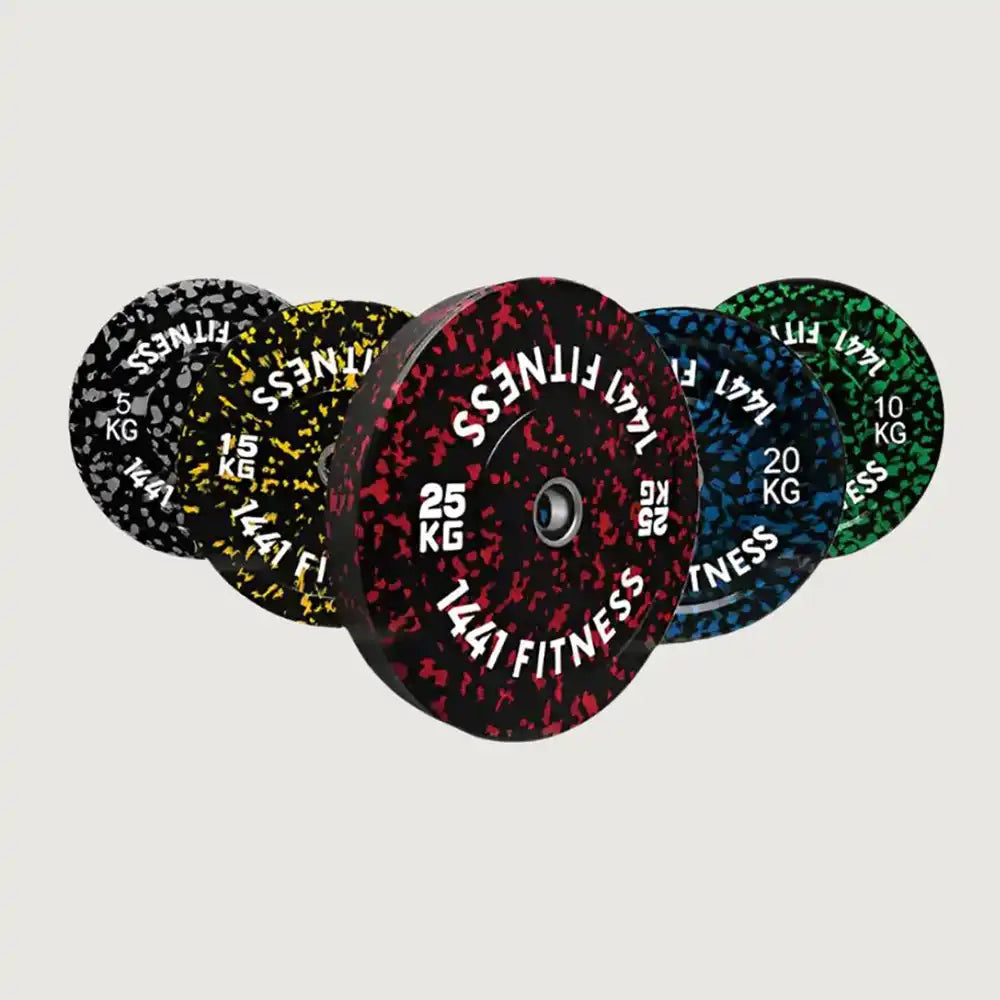 1441 Fitness Camouflage Bumper Plates - 25 kg Pair