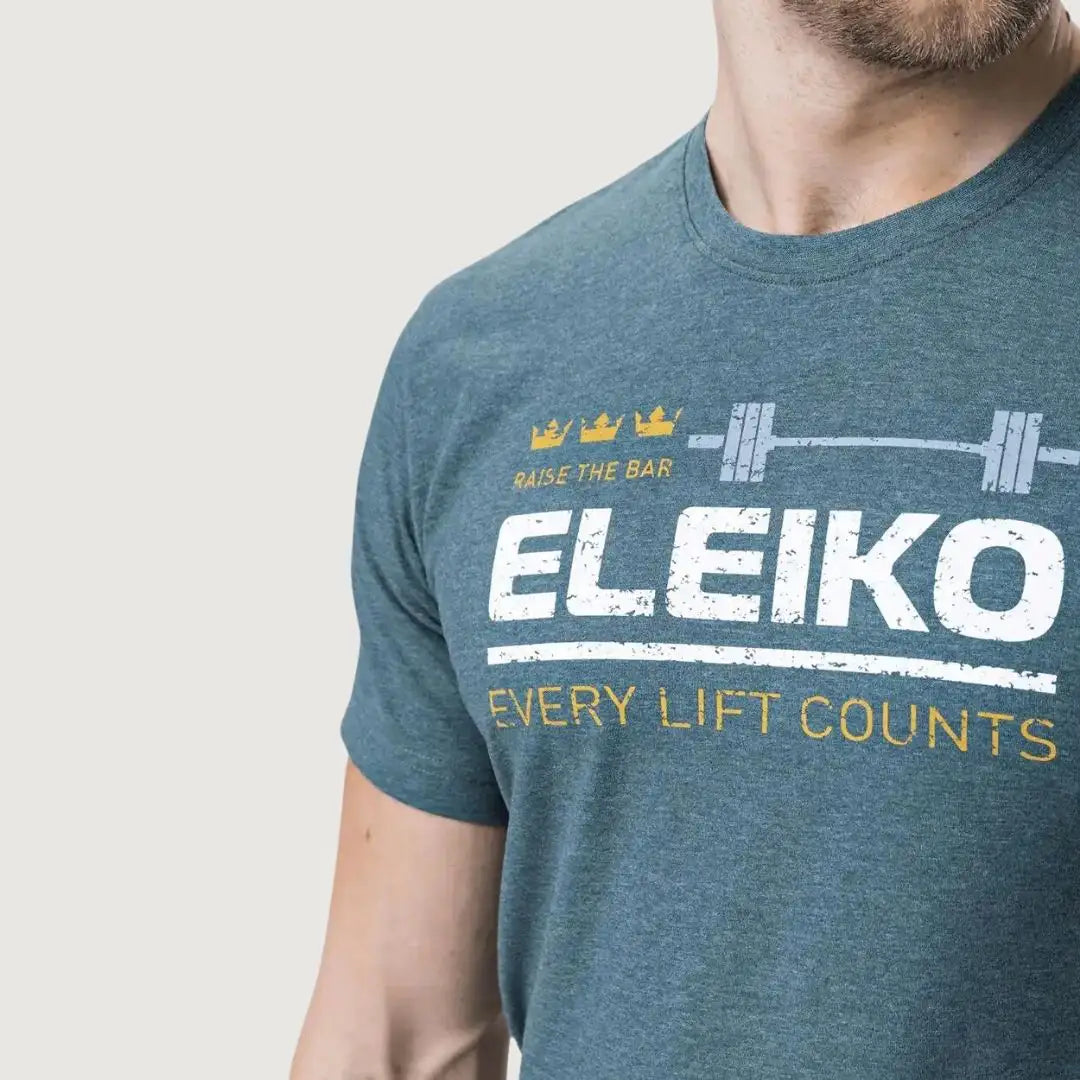 Eleiko Men Sign T-shirt B - Rock Green