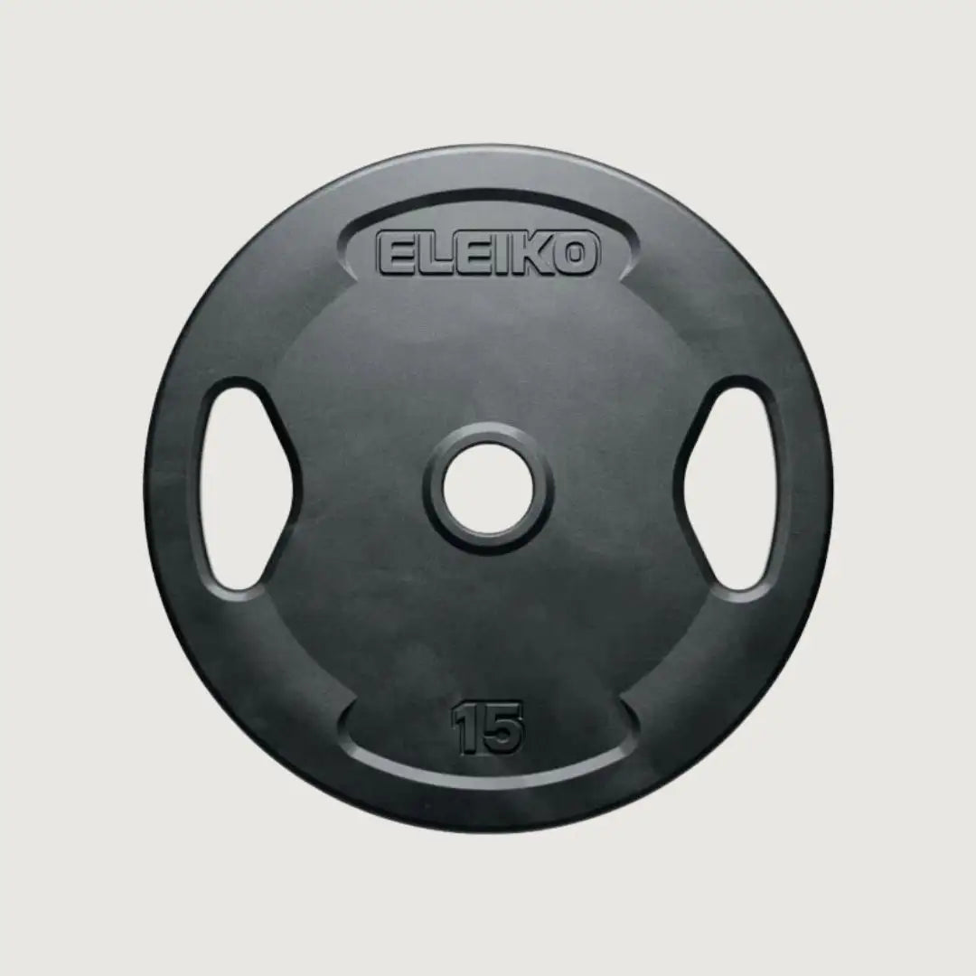 Eleiko Grip Rubber Single Plate - 15 kg