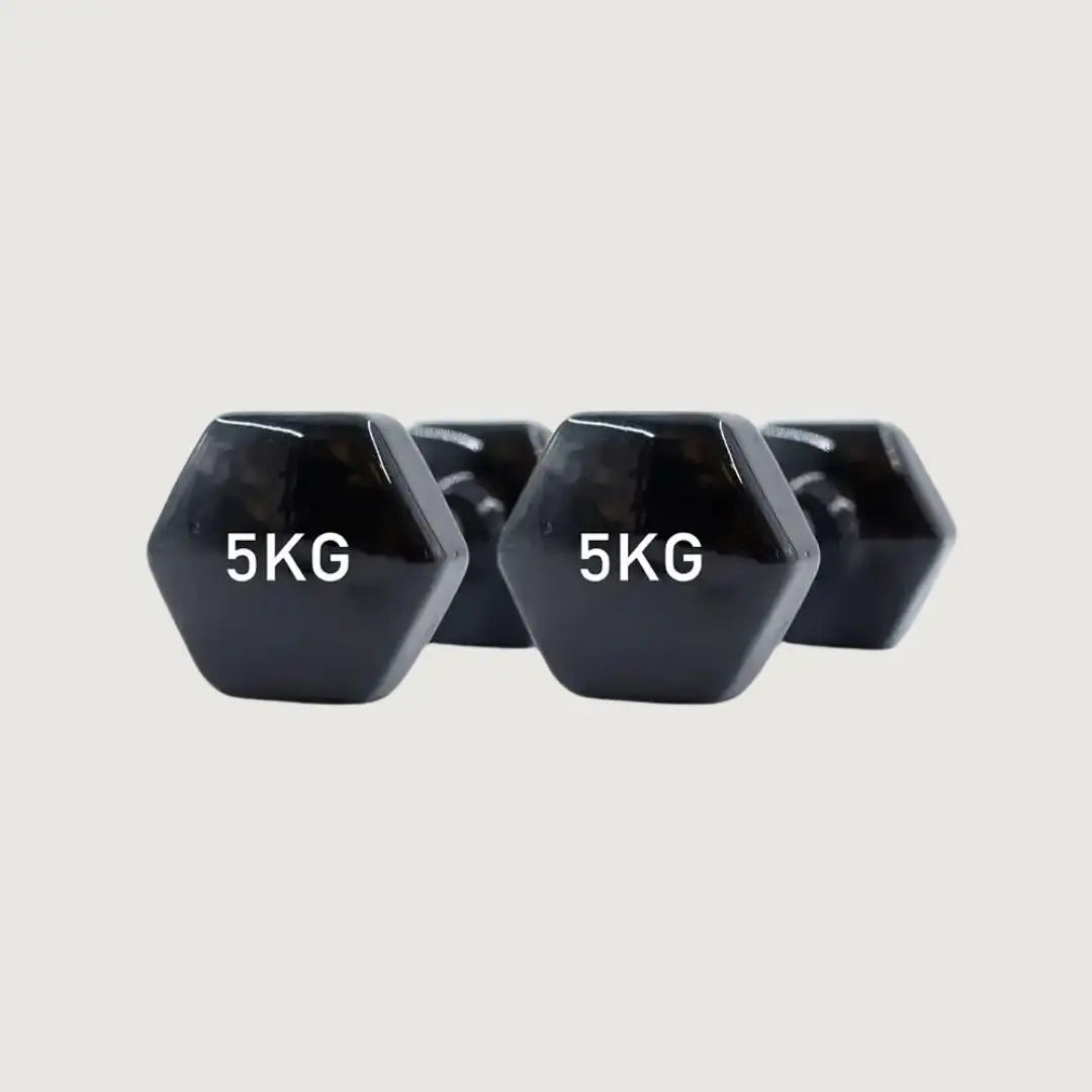 GRIT Vinyl Dumbbell Pair - 5 kg