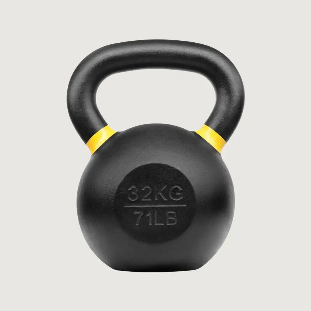 Powder Coated Cast Iron Kettlebell - 32 kg