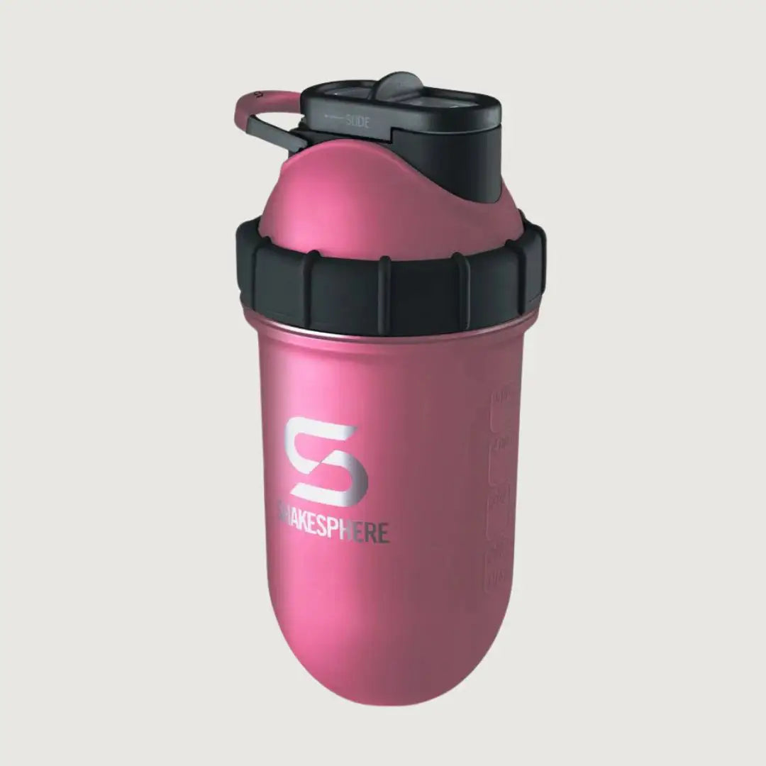 ShakeSphere Tumbler Double Wall Steel 700 ml - Rose Gold Black