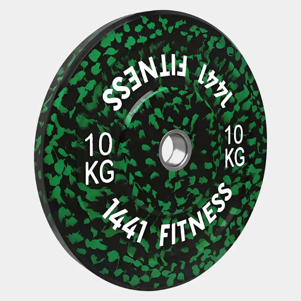 1441 Fitness Camouflage Bumper Plates - 10 kg Pair