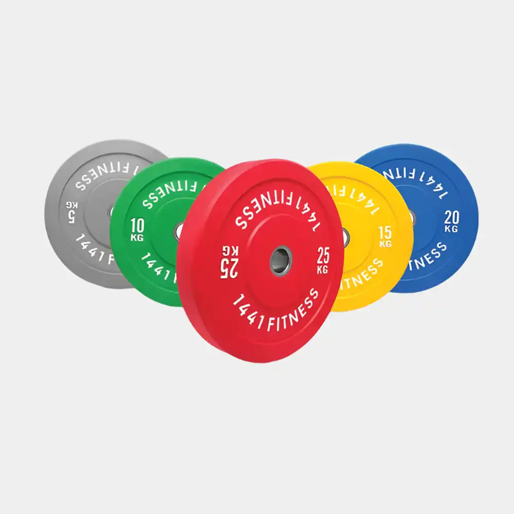 1441 Fitness Color Bumper Plates - 25 kg Pair