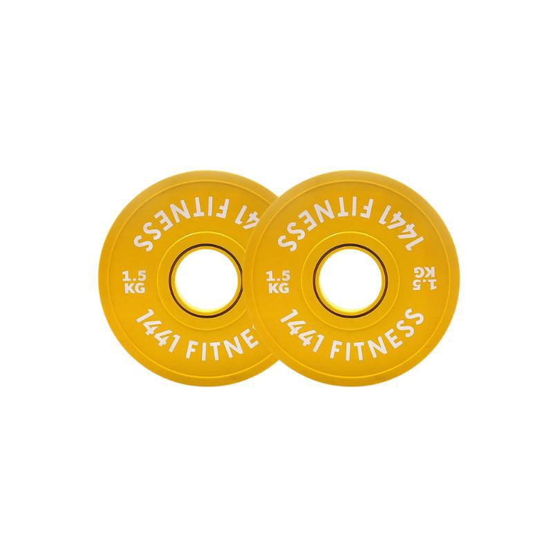 1441 Fitness Fractional Bumper Weight Plate - 1.5 kg Pair