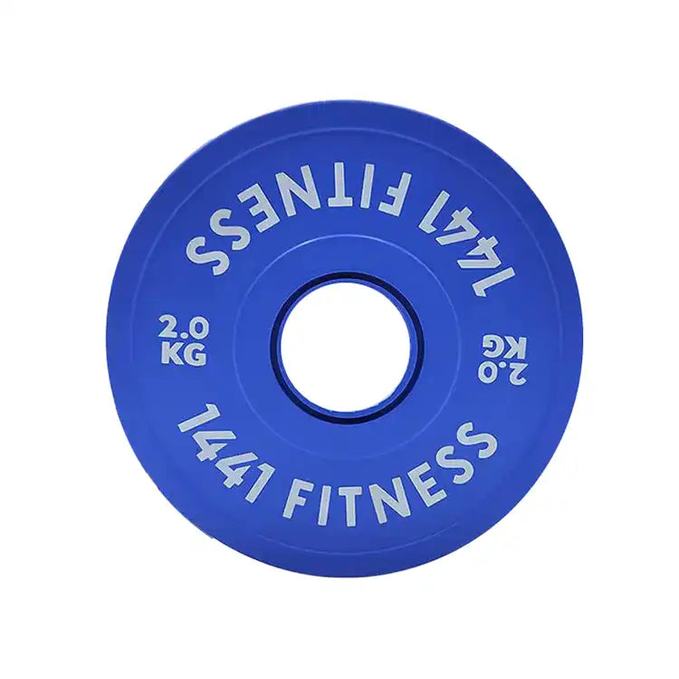 1441 Fitness Fractional Bumper Weight Plate - 2 kg (Single)