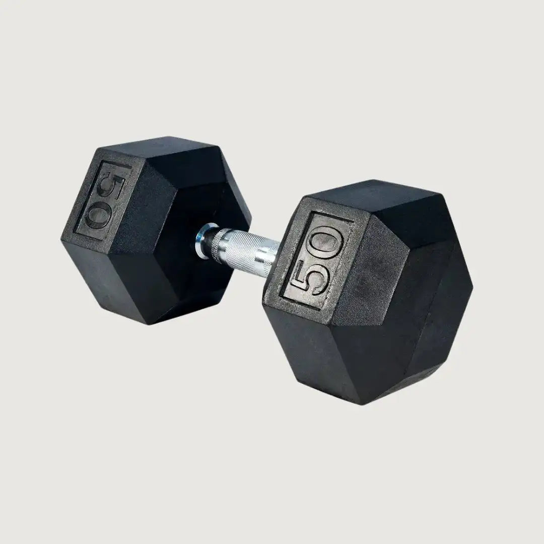 Hex Dumbbells - 50 lb (Single)