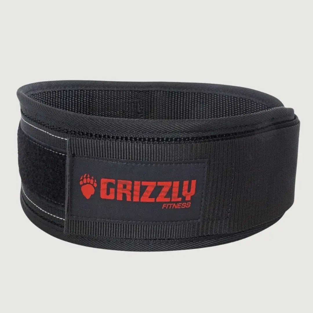 Grizzly Fitness 6" Bear Hugger Nylon Pro Weight Training Belt