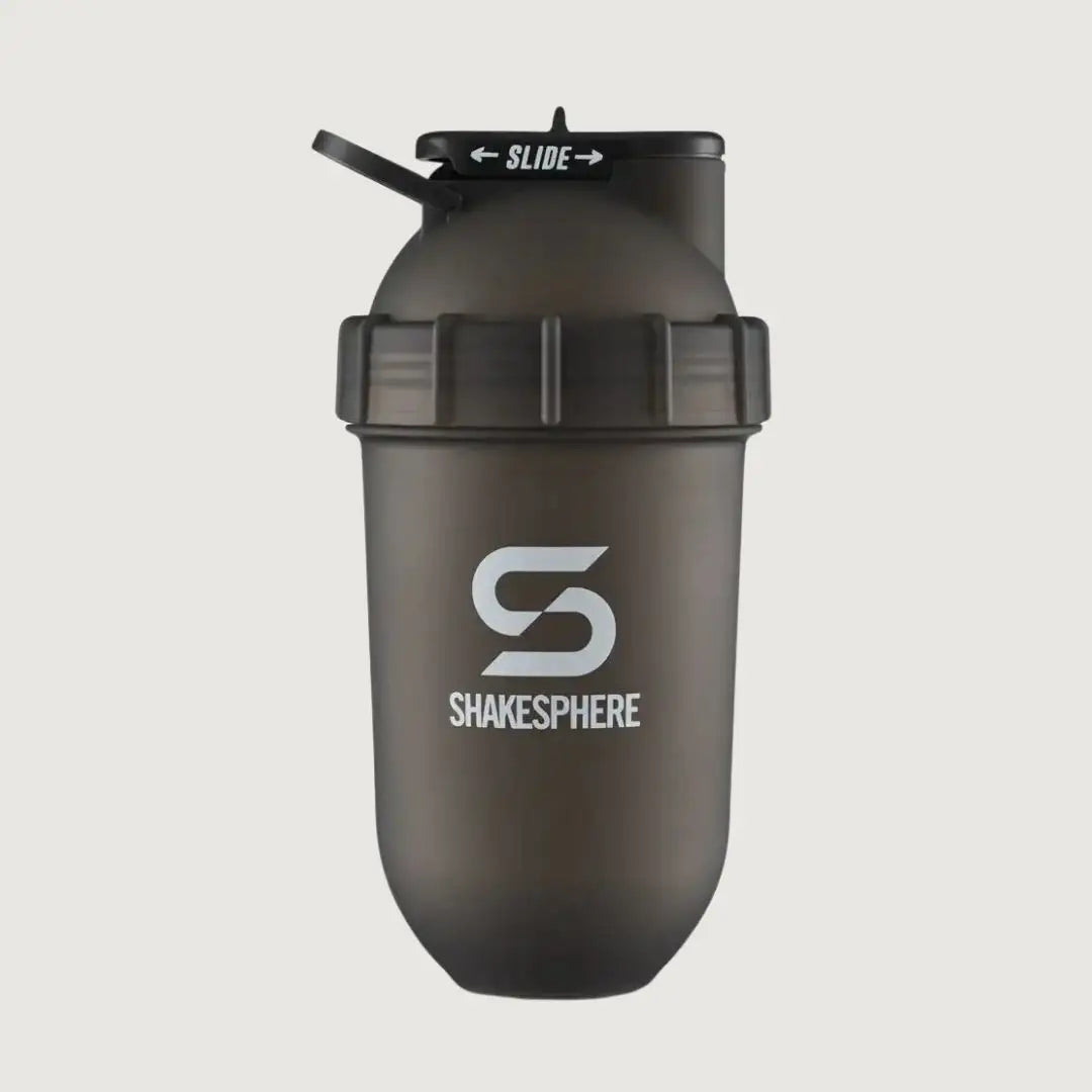 ShakeSphere Tumbler Original 700 ml - Frosted Black / White Logo