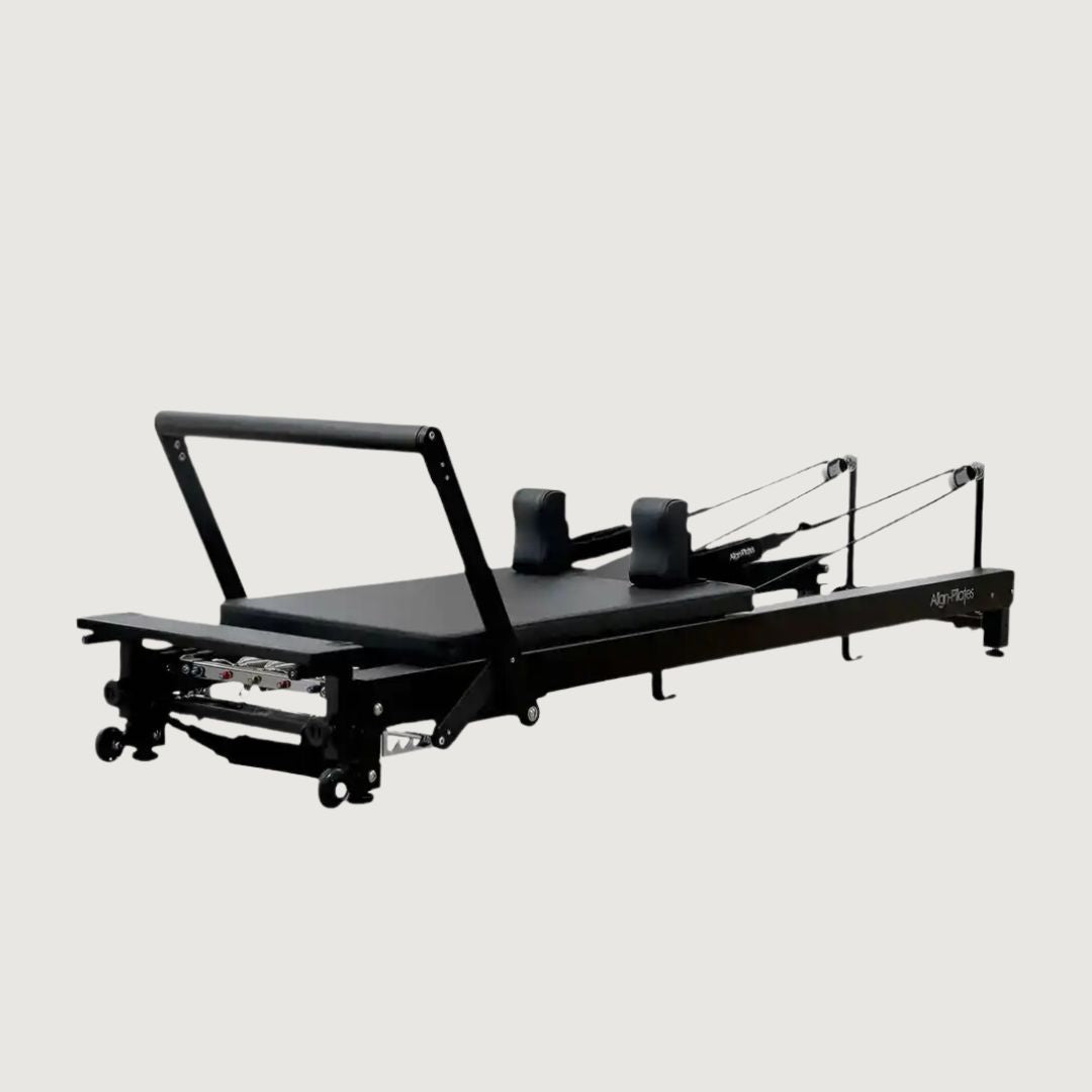 Align-Pilates C8-Pro Reformer - Black