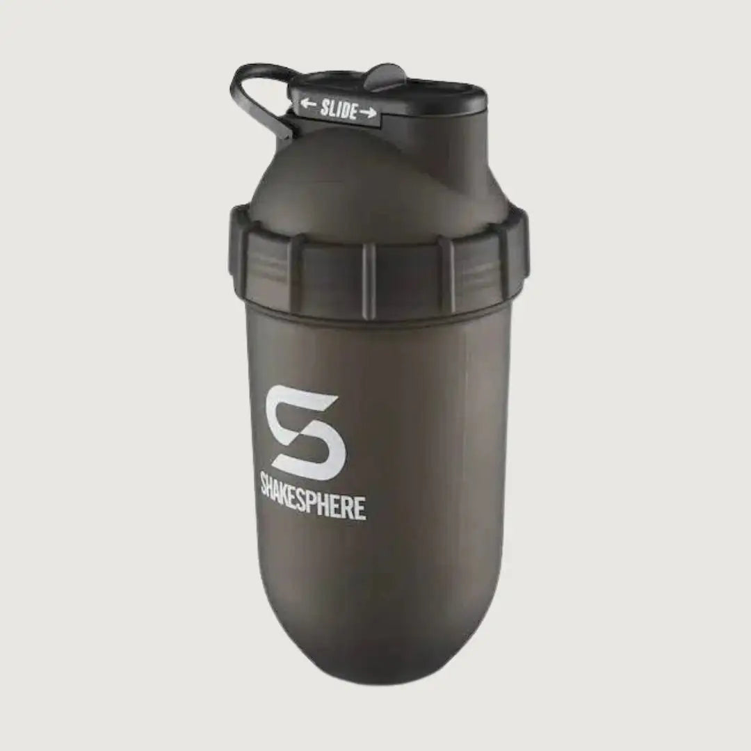 ShakeSphere Tumbler Original 700 ml - Frosted Black / White Logo