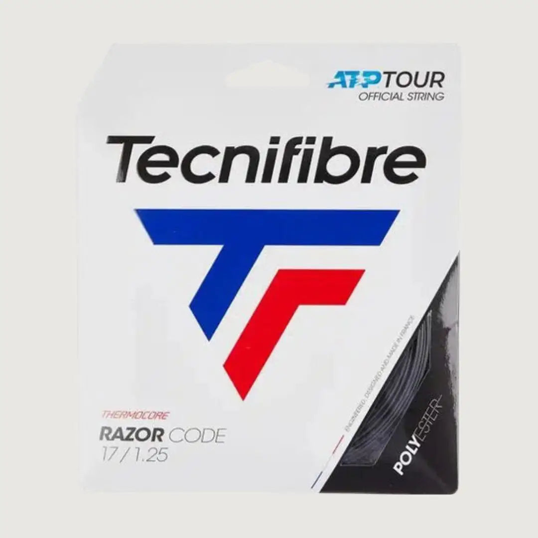 Tecnifibre Razor Code Tennis String - Carbon