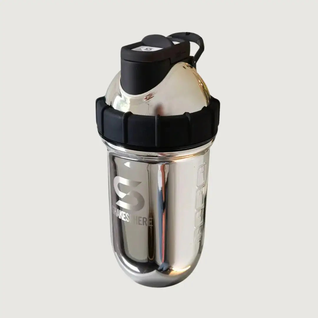 ShakeSphere Tumbler Double Wall Steel 700 ml - Mirrored Silver