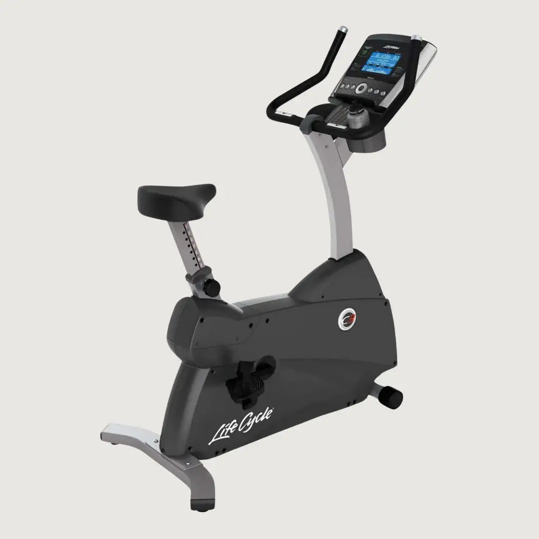 Life Fitness C3 Upright Exercise Bike - Go Console