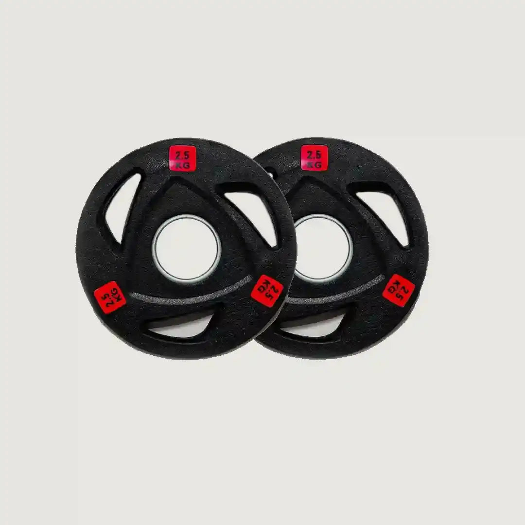 1441 Fitness Tri Grip Olympic Weight Plates - 2.5 kg Pair