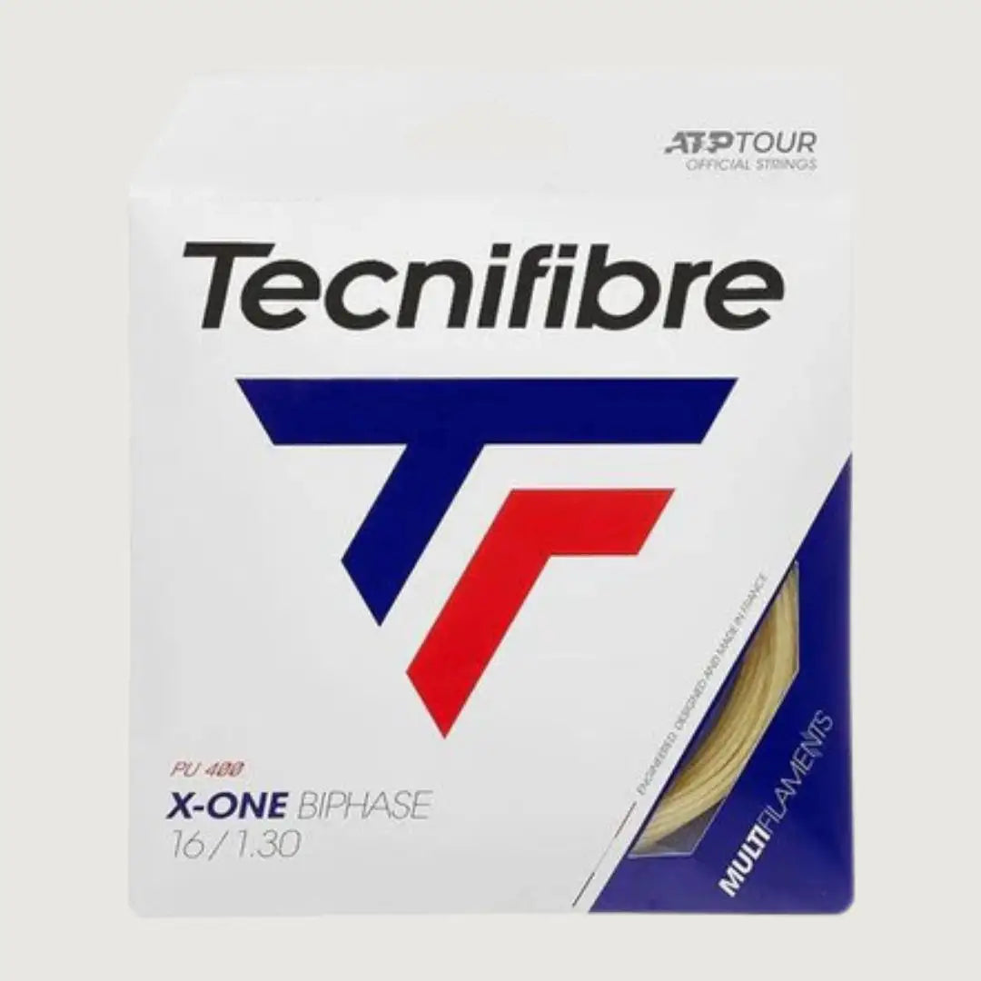 Tecnifibre X-One Biphase 18 Tennis String - Natural