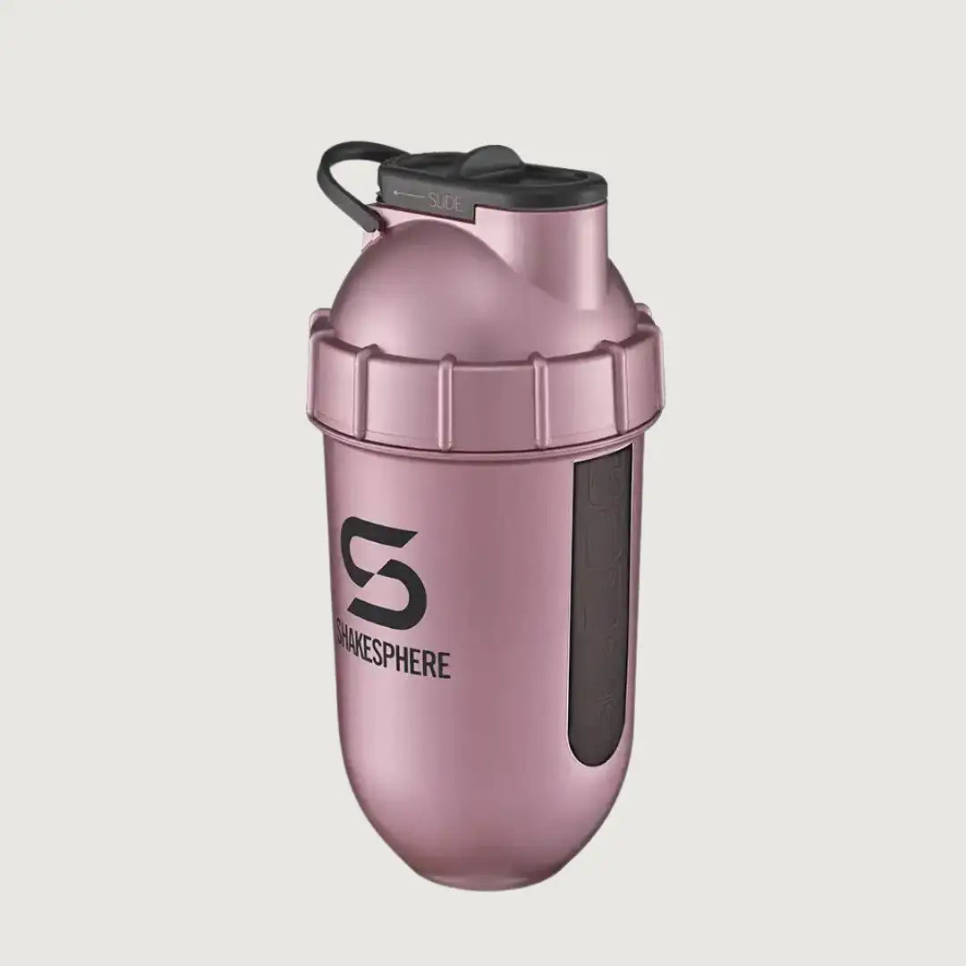 ShakeSphere Tumbler View 700 ml - Rose Gold / Black