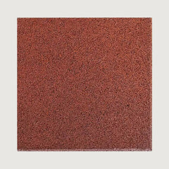 Red Recycled Rubber Gym Flooring Tiles - 1 m x 1 m x 20 mm