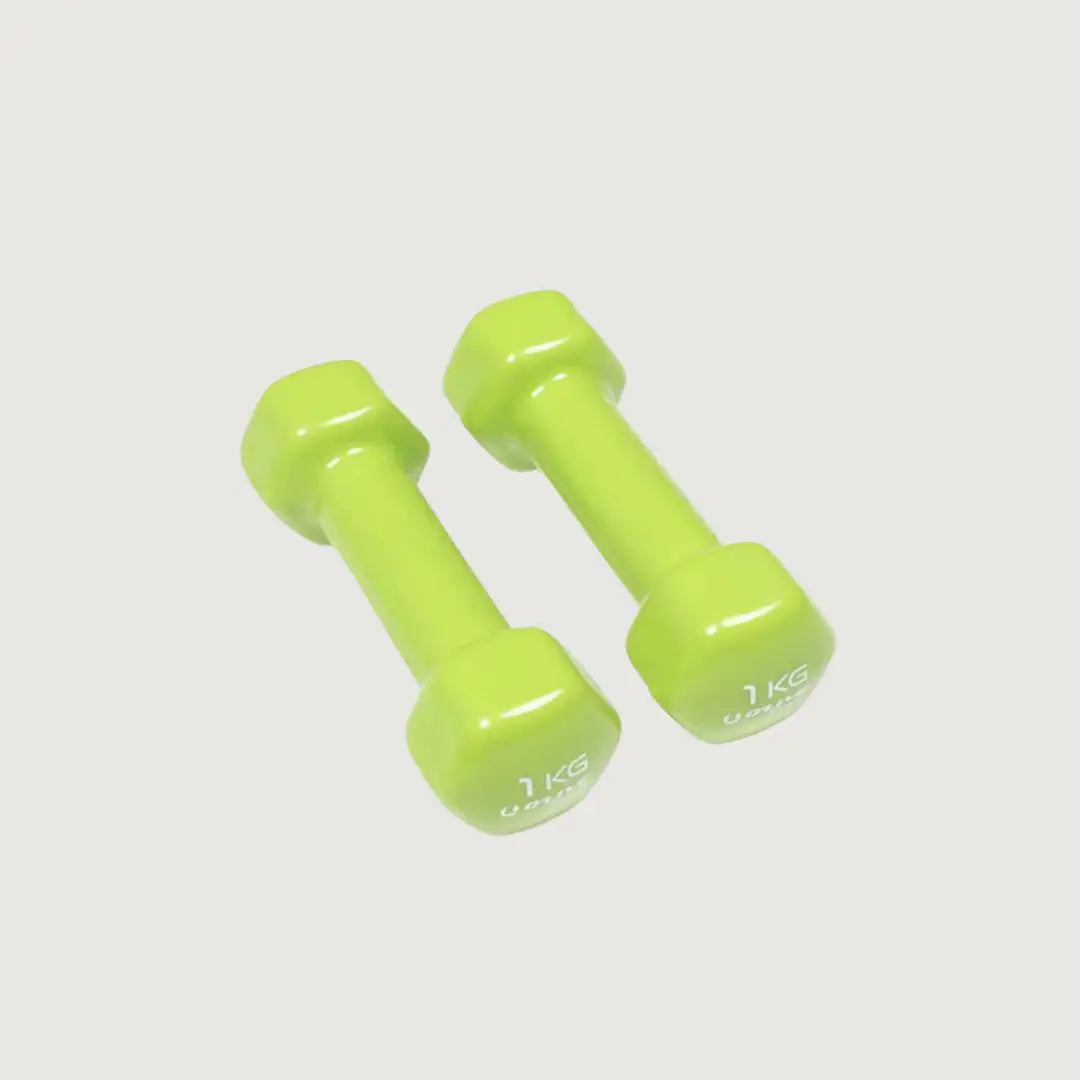 O'Live Vinyl Dumbbells - 1 kg Pair