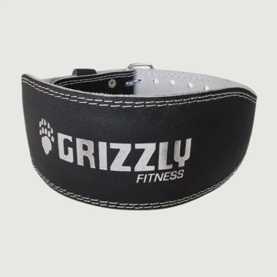 Grizzly 6 inch Enforcer Padded Genuine Leather Pro Weight Belt