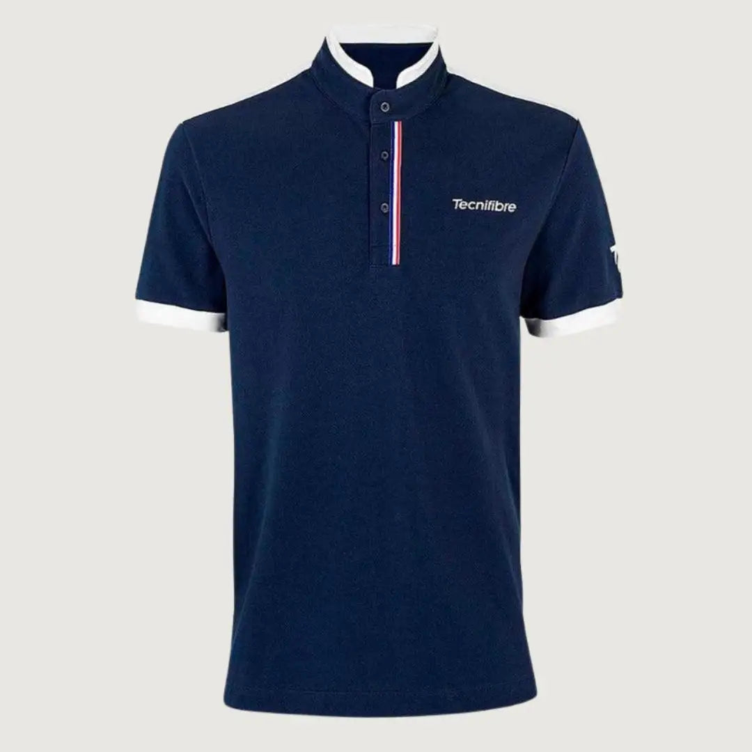 Tecnifibre Men's Pique Polo - Navy