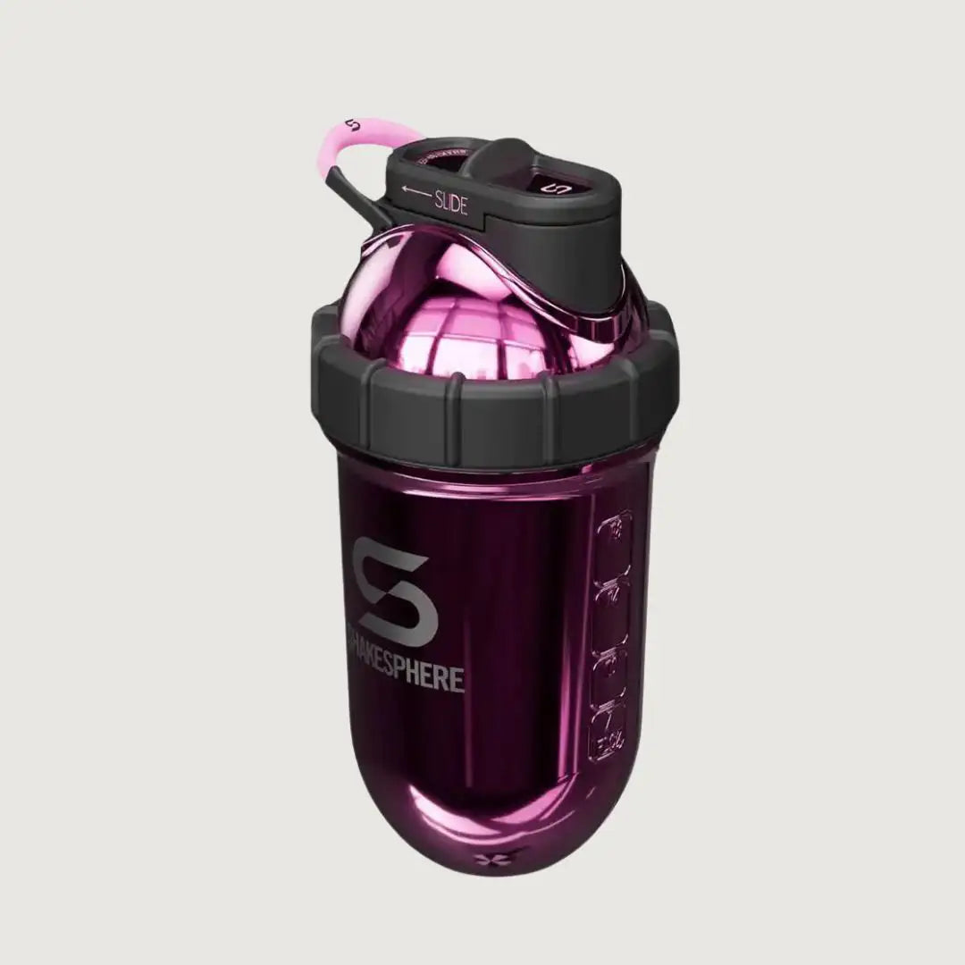 ShakeSphere Tumbler Double Wall Steel 700 ml - Mirrored Pink