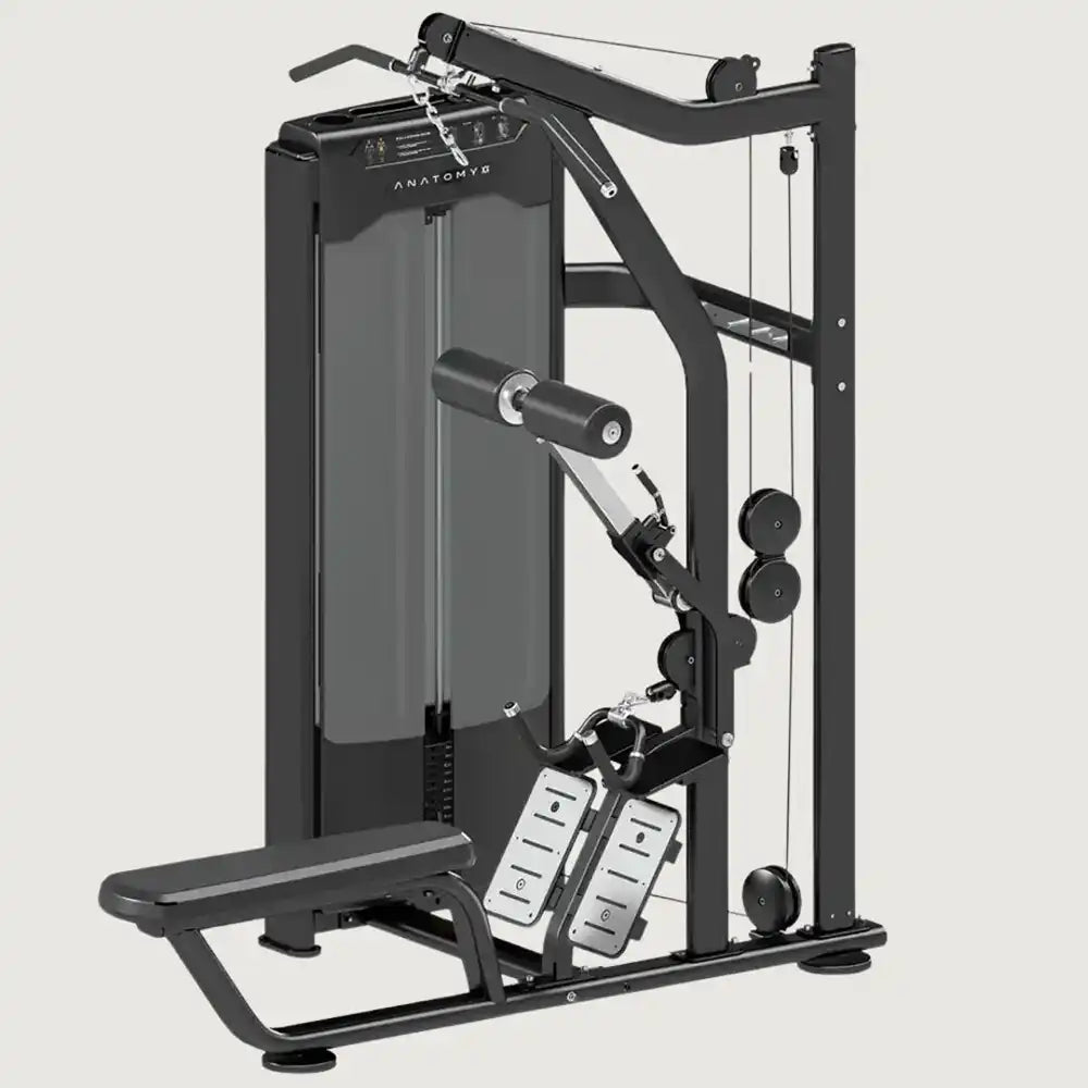 Anatomy Pin Loaded Lat Pulldown Seated Row