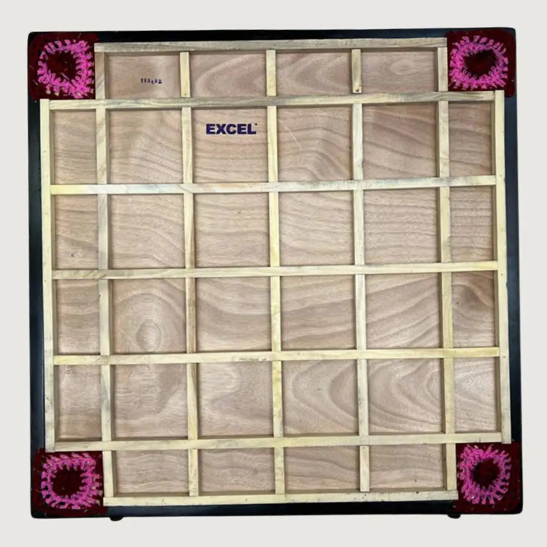 Precise Chroma Excel Carrom Board - 6 mm