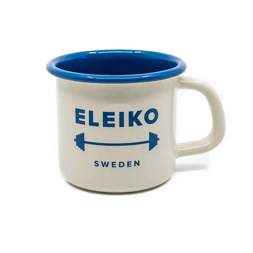 Eleiko Enamel Mug - White