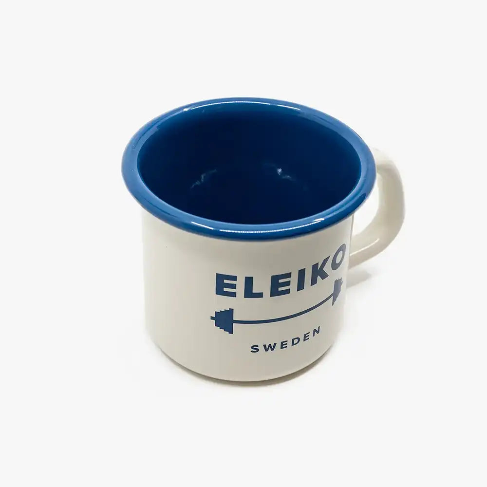 Eleiko Enamel Mug - White