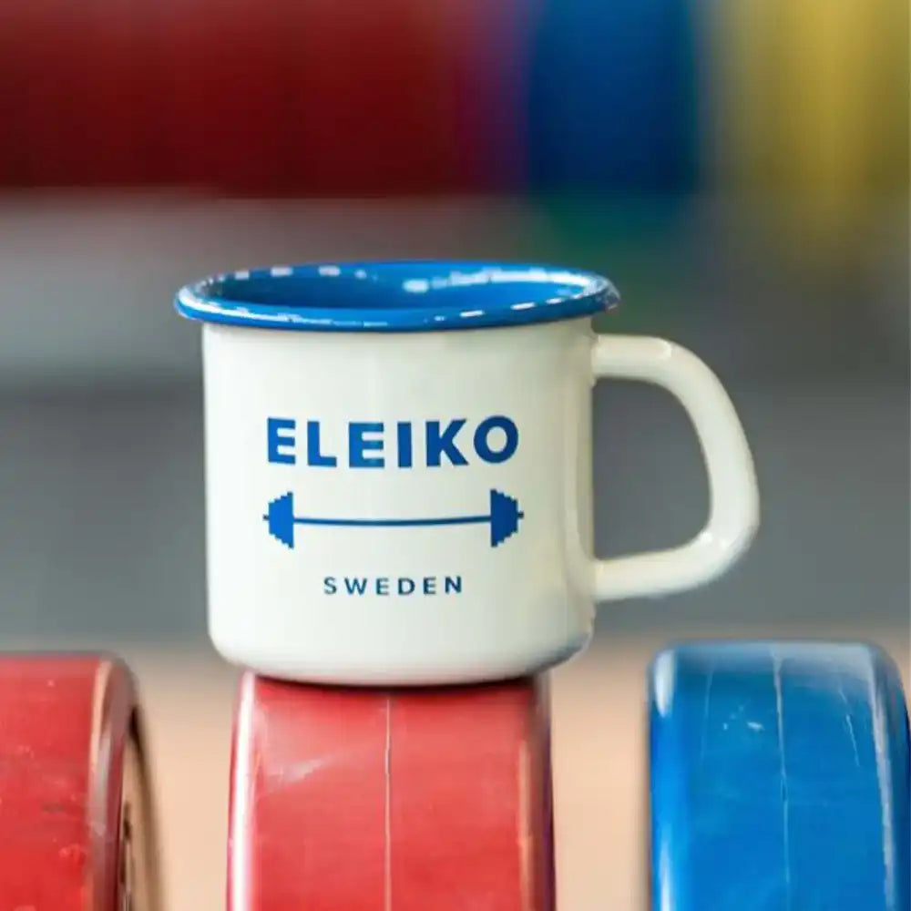 Eleiko Enamel Mug - White