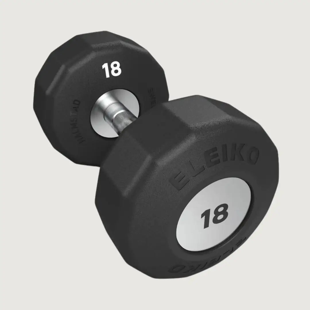 Eleiko Rotating Evo Single Dumbbell - 18 kg