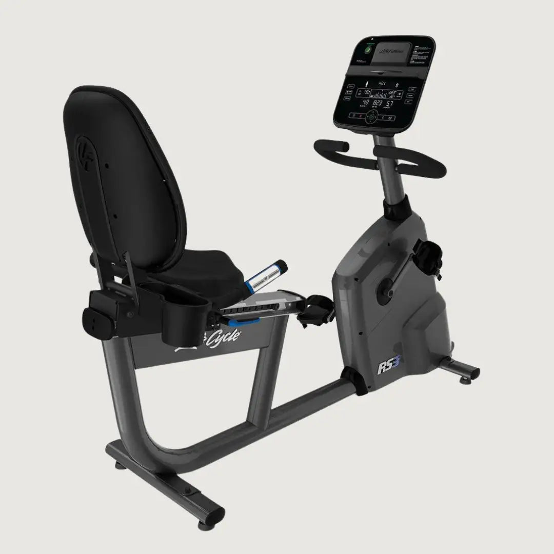 Life Fitness RS3 Recumbent Bike - Track Console