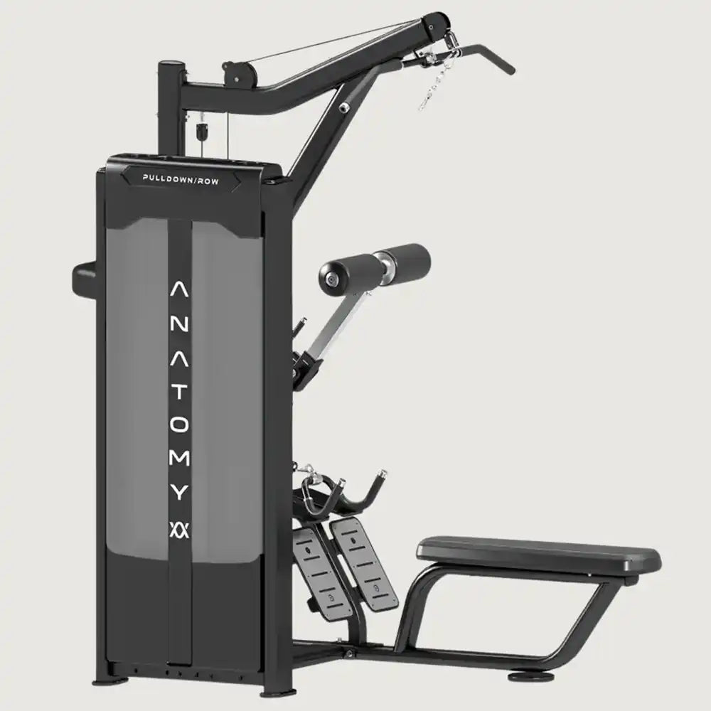 Anatomy Pin Loaded Lat Pulldown Seated Row