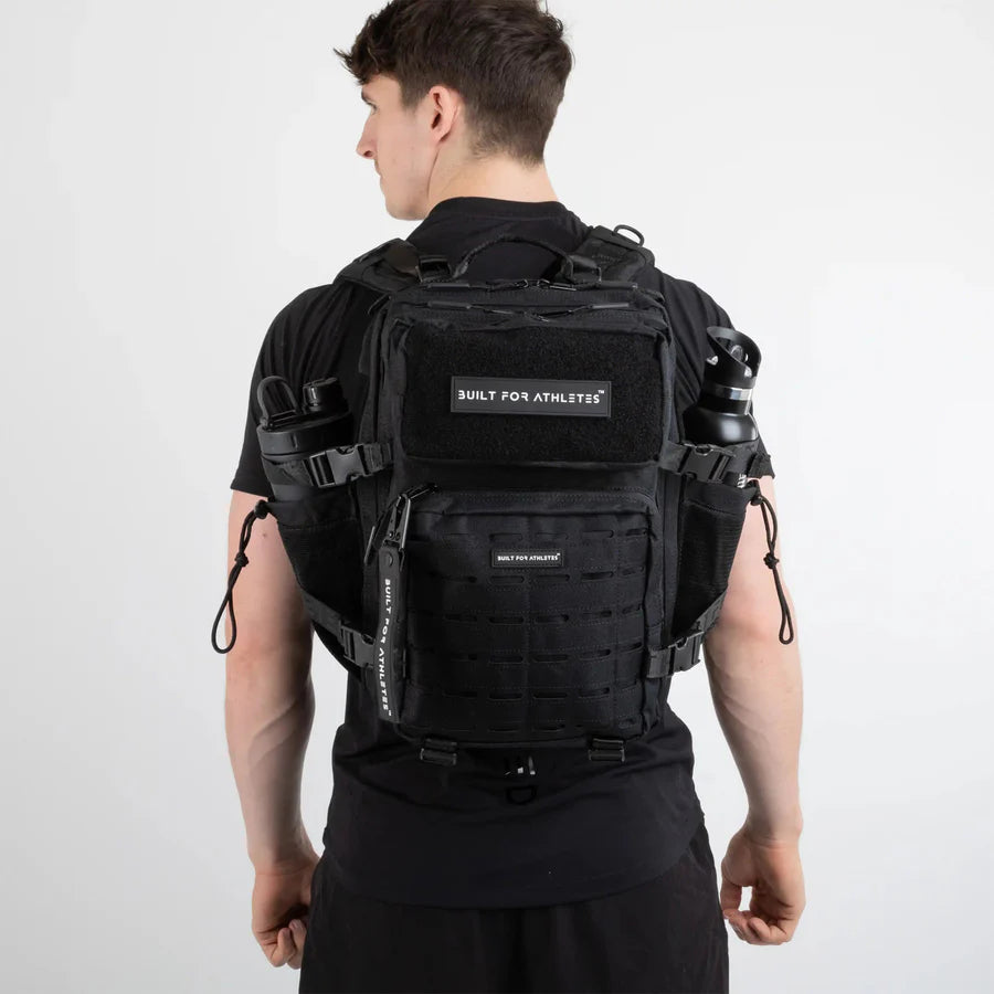 Built For Athletes Medium 25L Gym Backpack - Black