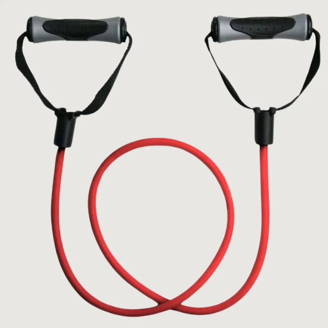 Grizzly Fitness Resistance Cable Set 50 lb - Heavy Red