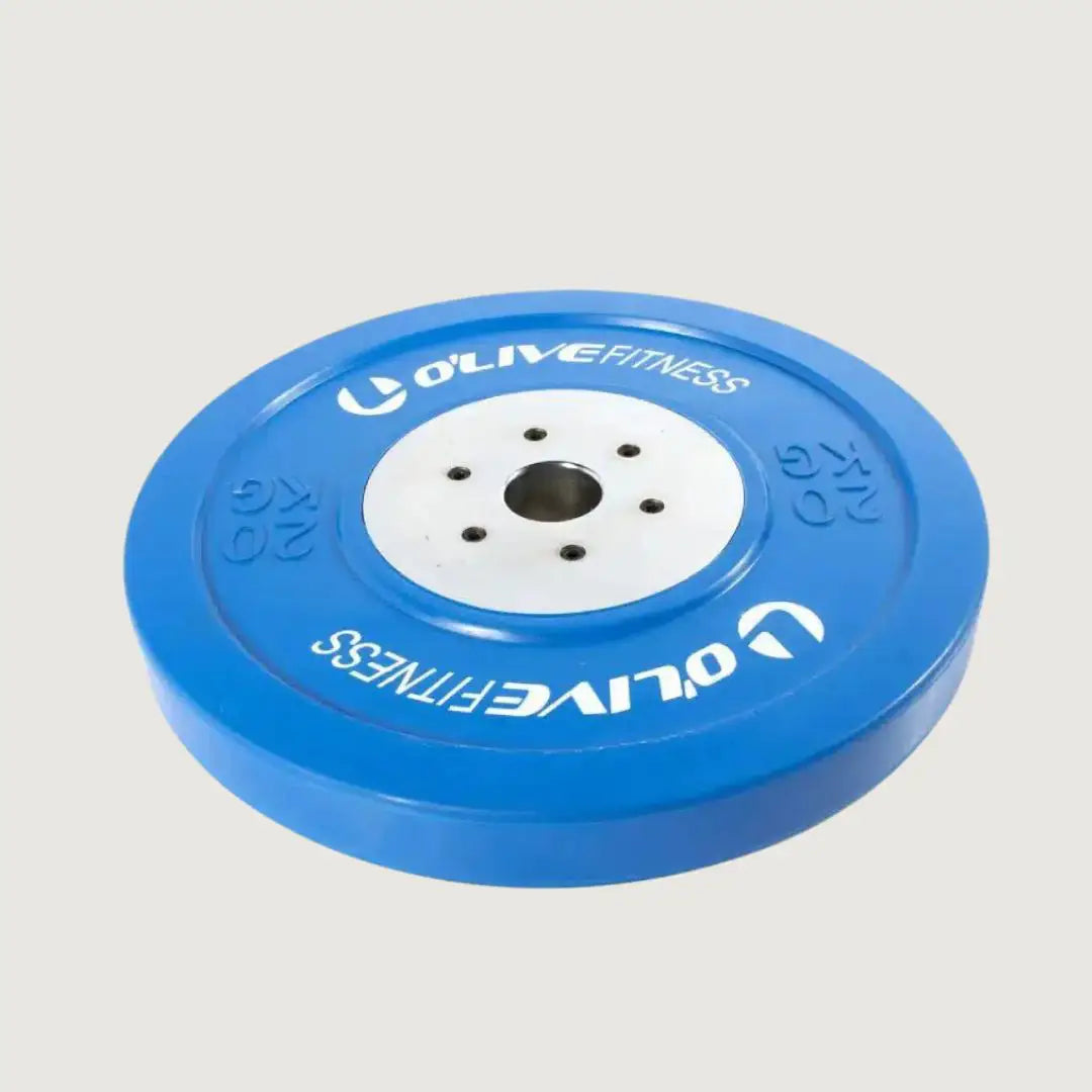 O'Live Fitness Competition Bumper Single Plate - 20 kg