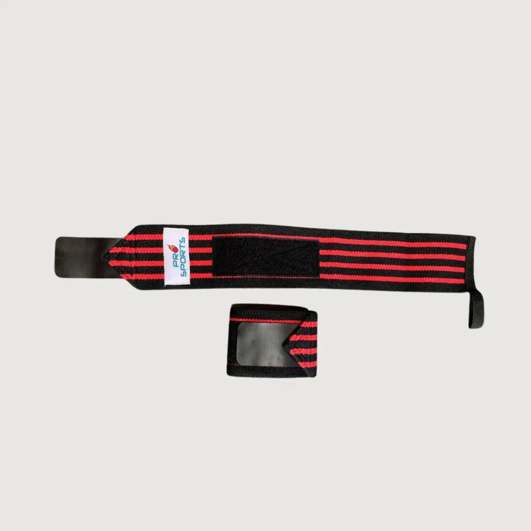 Pro Sports Heavy Duty Red Line Wrist Wrap - 18 inches