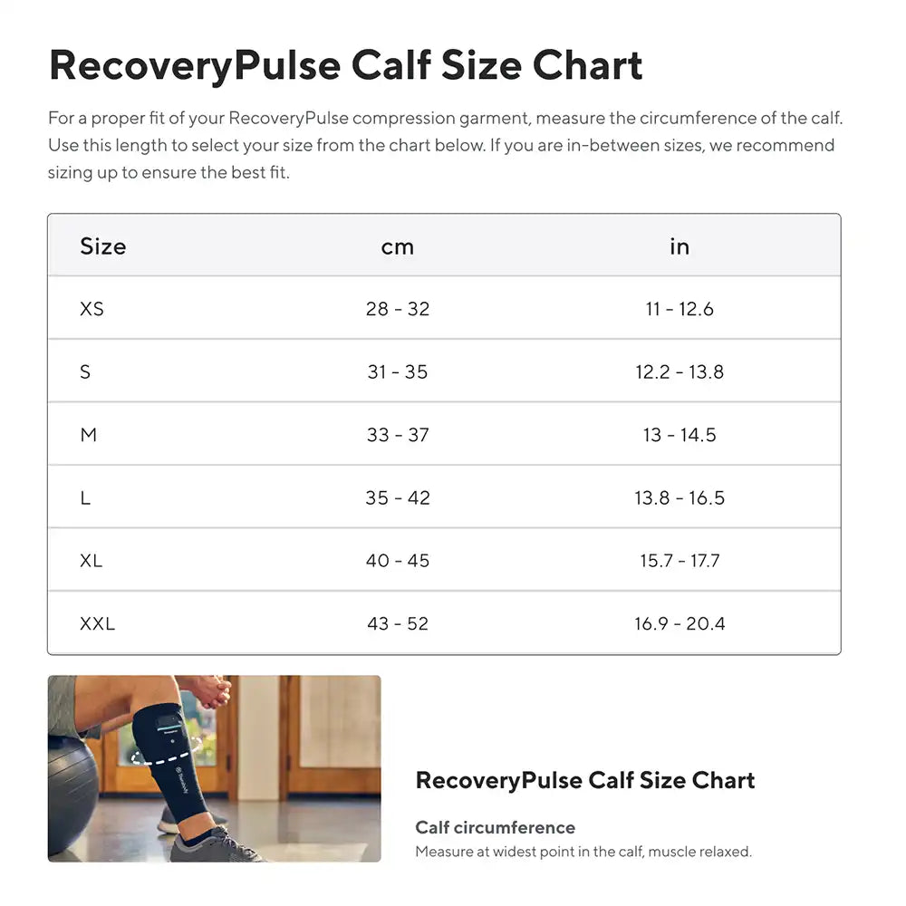 Therabody RecoveryPulse Calf