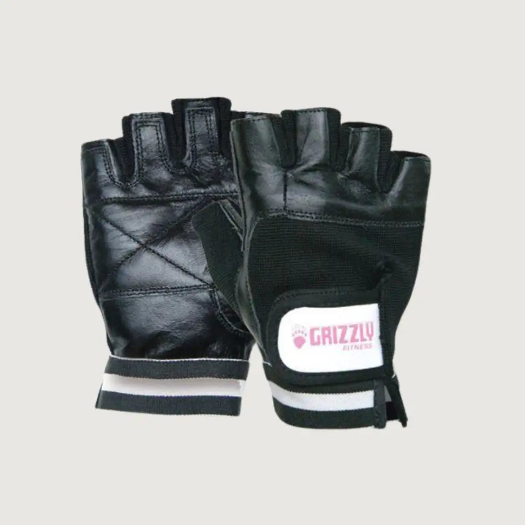 Grizzly Paw Leather Padded Gloves for Women - Black