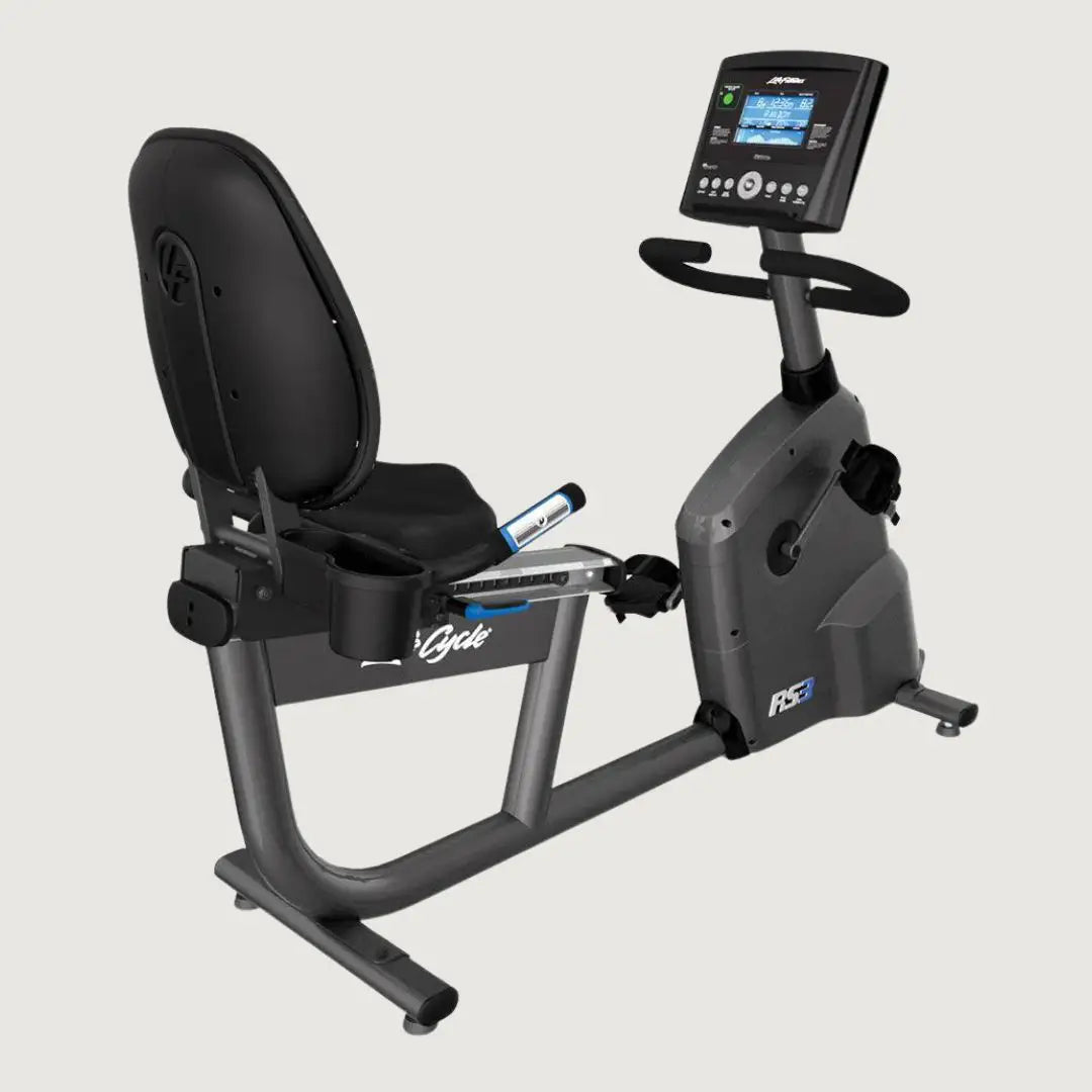 Life Fitness RS3 Recumbent Bike - Go Console