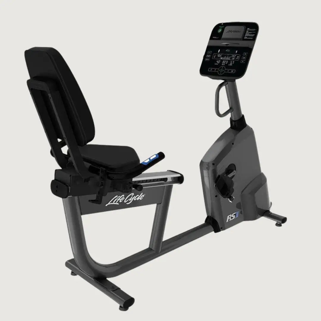 Life Fitness RS1 Recumbent Bike - Track Console