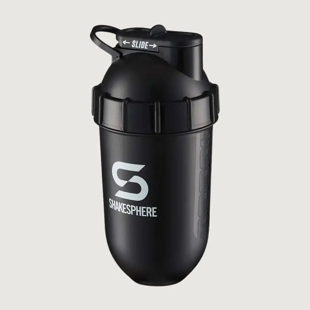 ShakeSphere Tumbler Original 700 ml - Glossy Black / White Logo