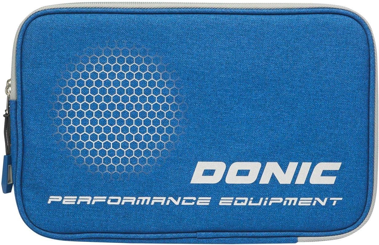 Donic Double Wallet Phase Table Tennis Bat Case- Blue